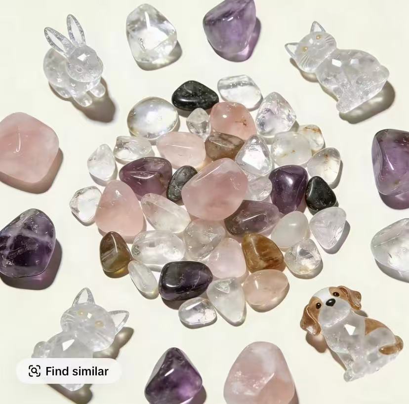 CRYSTAL LUCKY SCOOP SET