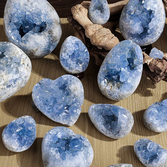 Natural Celestite Rough Stone Specimen