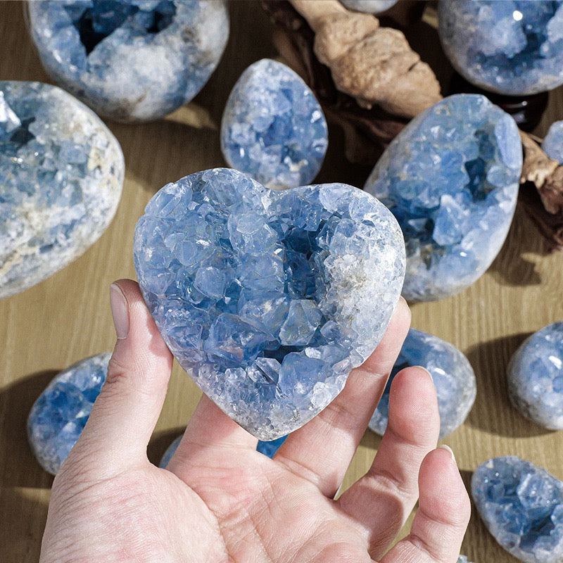 Natural Celestite Rough Stone Specimen